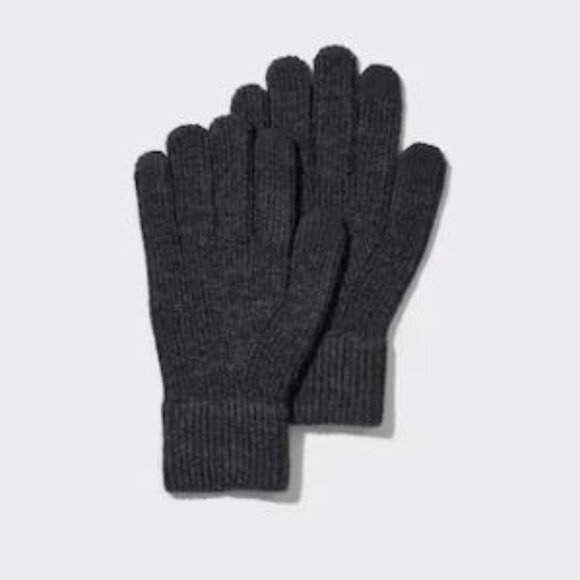 Uniqlo HEATTECH Knitted Gloves Size M - NWT - Picture 1 of 3